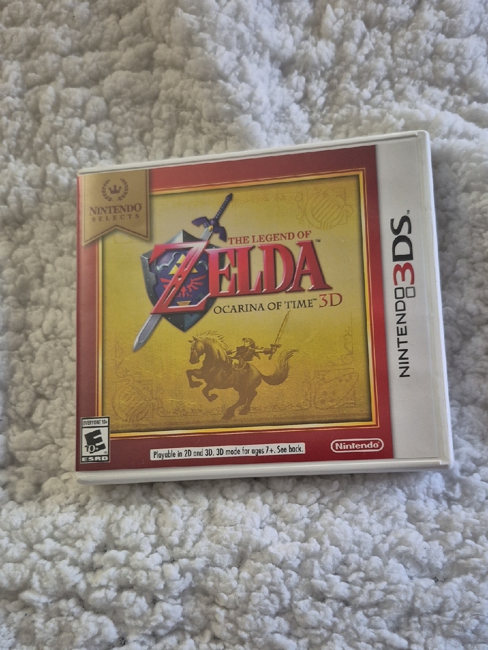 Nintendo The Legend of Zelda: Ocarina of Time 3D - Gold Edition (Nintendo 3DS)